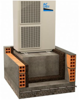 活性碳軟木板冷氣戶外機應用隔音隔熱吸音減震